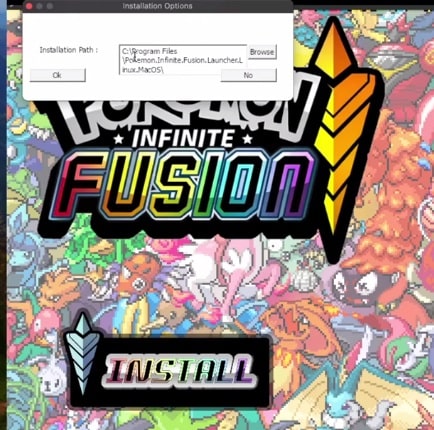 install pokemon infinite fusion mac with launcher 