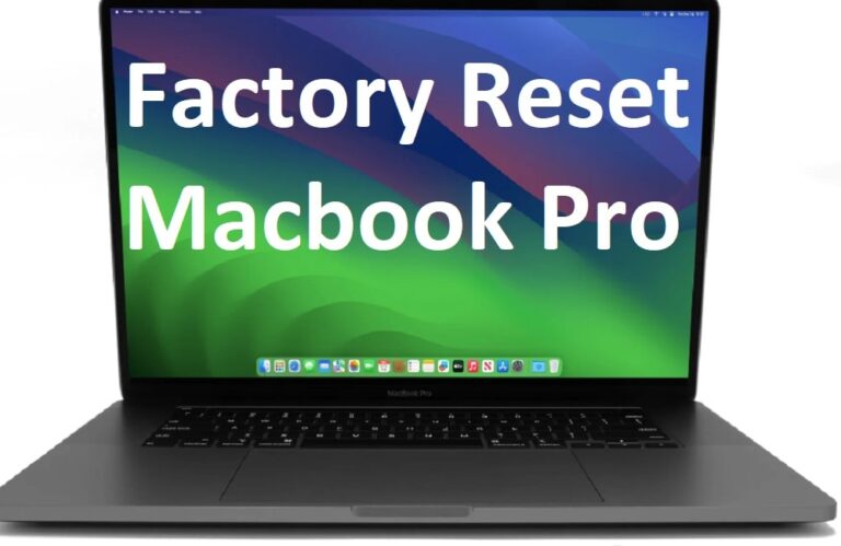 How to Factory Reset MacBook Pro without Password