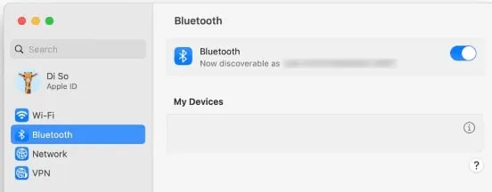 Bluetooth on Mac