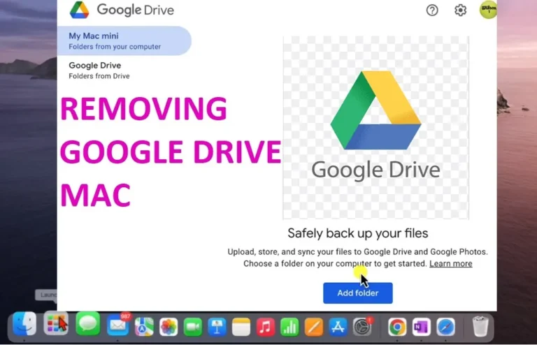 How to remove Google drive from Mac: Step By Step