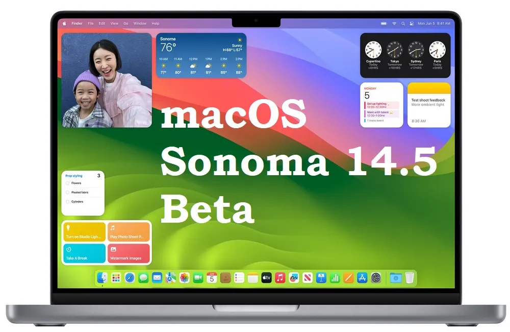 macOS 14.5 beta